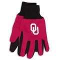 Mcarthur Towels & Sports Oklahoma Sooners Two Tone Gloves - Adult 9960695970